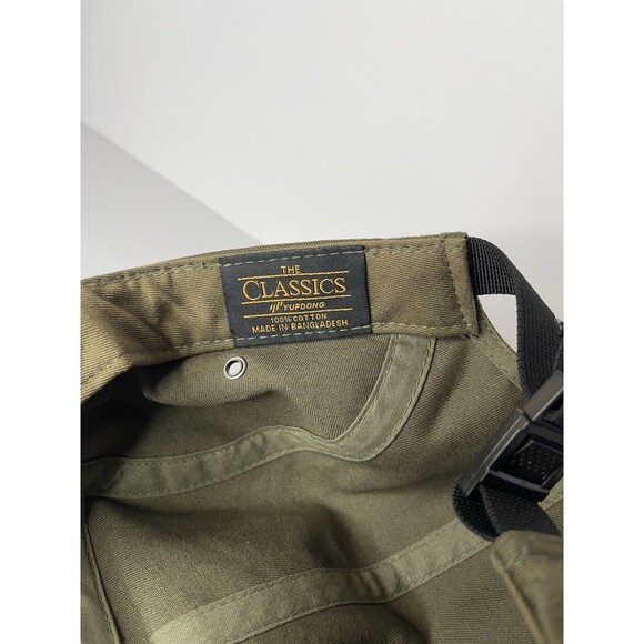 TNRCLT  MM XX The Classics Camo Green StrapBack Hat Men's Canvas YUPOONG - Picture 5 of 6